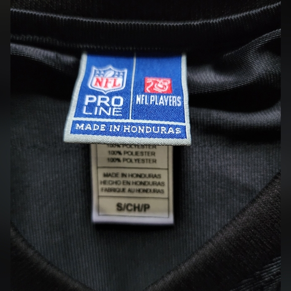 NFL PRO LINE Men's Josh Jacobs Black Las Vegas Raiders Team Jersey size small - Picture 8 of 10